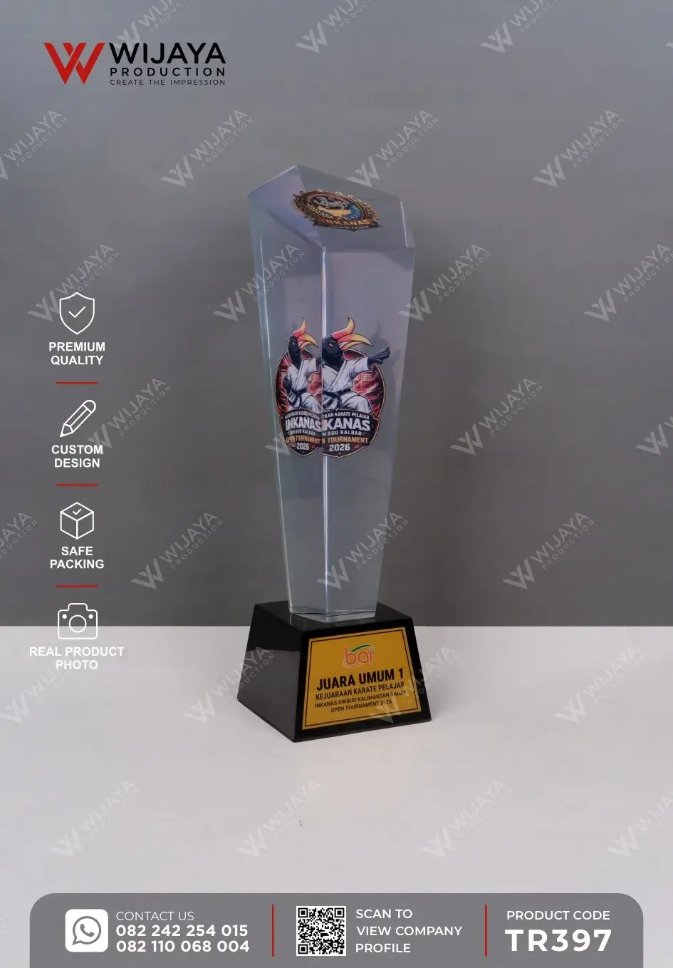 Piala Resin Kejuaraan Karate Pelajar
