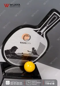 Detail Piala Bergilir Akrilik Juara Pingpong BAGSCITY