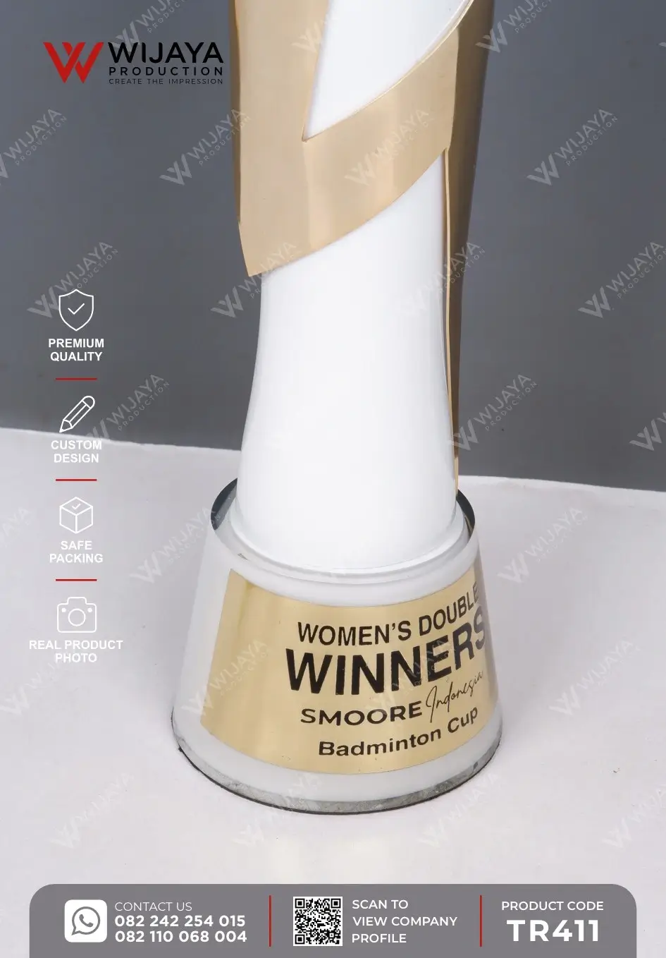 Detail Piala Winners Women's Double Badminton Cup
