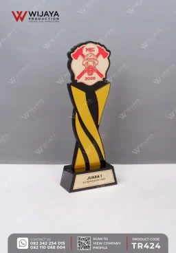 Piala Custom Akrilik Logam EIT Scholastic Test