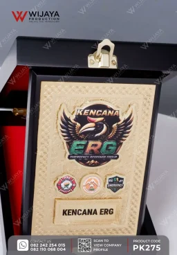Plakat Kayu Box Kencana ERG