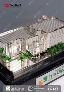 Miniatur Bangunan Rumah Sakit Tria Dipa