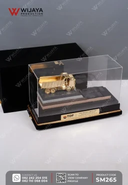 Miniatur Custom Diorama Truk Tambang & Jalan Hauling ESG Project