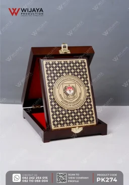 Plakat Kayu Box Kementerian Dalam Negeri Republik Indonesia