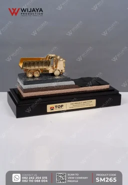 Miniatur Custom Diorama Truk Tambang & Jalan Hauling ESG Project