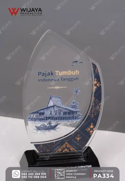 Plakat Akrilik Kanwil DJP Kalimantan Selatan & Tengah