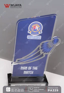Plakat Akrilik Man of The Match AMSIH HHRMA Badminton Cup