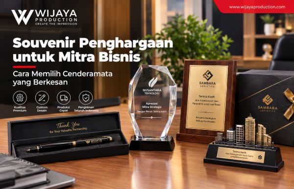 You are currently viewing Souvenir Penghargaan untuk Mitra Bisnis: Cara Memilih Cenderamata yang Berkesan